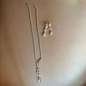 Silver Embellished Set